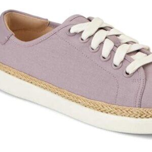 womens mauve canvas sneaker - Vionic Hattie size 11